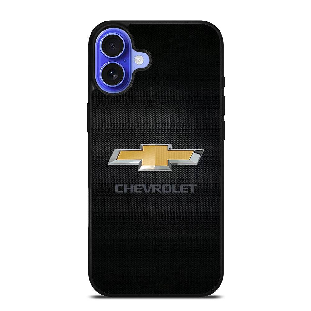 CHEVY LOGO METAL iPhone 16 Case Cover