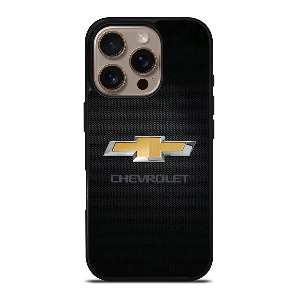 CHEVY LOGO METAL iPhone 16 Pro Case Cover