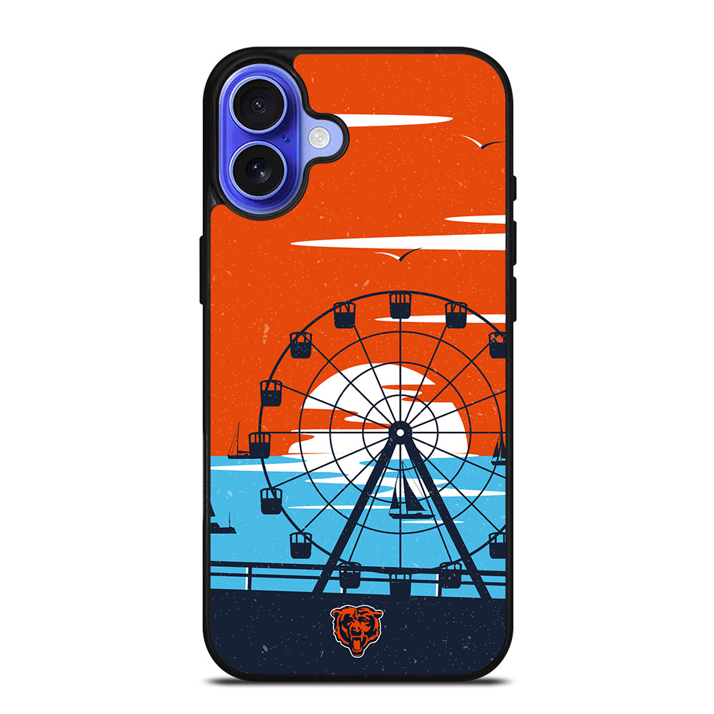 CHICAGO BEARS NFL FOOTBALL LOGO 1 iPhone 16 Case Cover