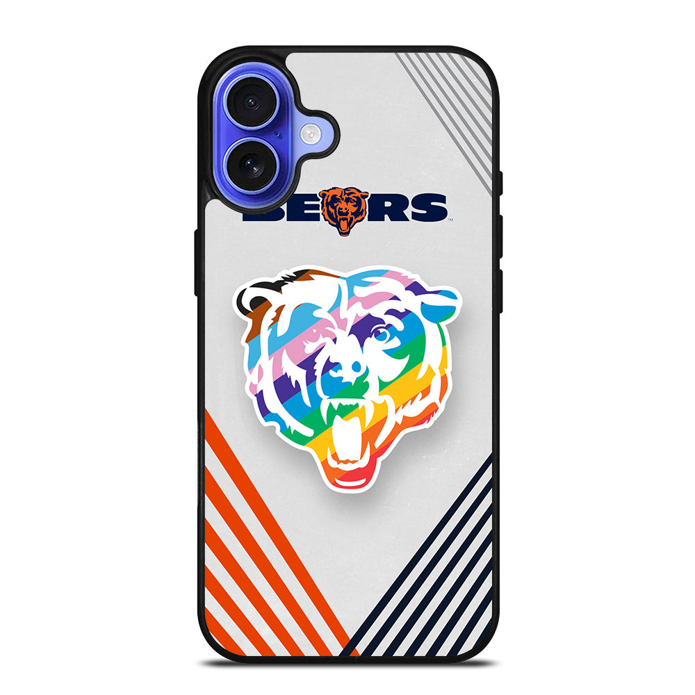 CHICAGO BEARS NFL FOOTBALL LOGO 2 iPhone 16 Case Cover