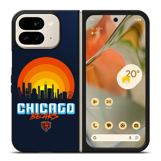 CHICAGO BEARS NFL FOOTBALL LOGO 3 Google Pixel 9 Pro Fold Case Cover