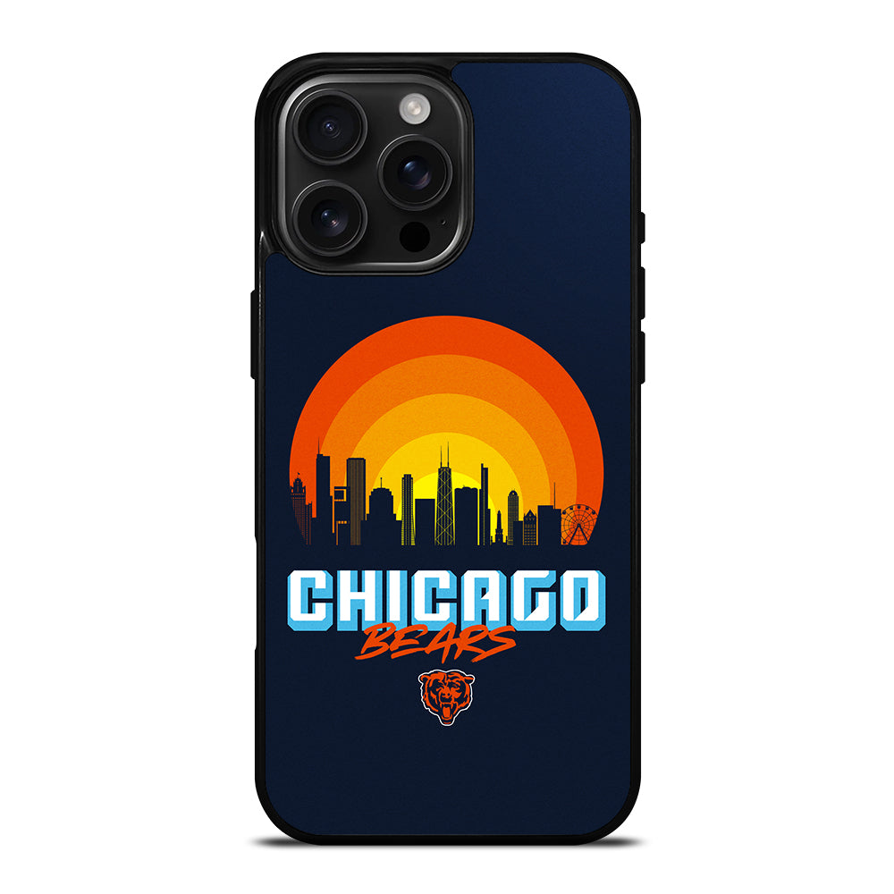 CHICAGO BEARS NFL FOOTBALL LOGO 3 iPhone 16 Pro Max Case Cover