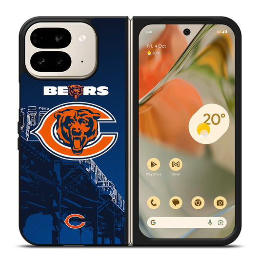 CHICAGO BEARS NFL FOOTBALL LOGO 4 Google Pixel 9 Pro Fold Case Cover