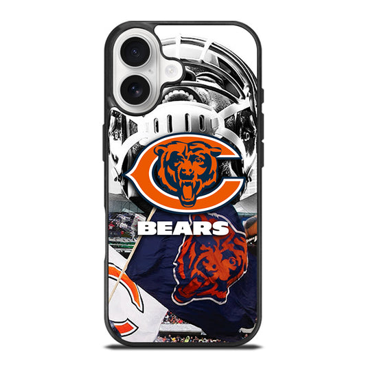 CHICAGO BEARS NFL ICON 3 iPhone 17 Case Cover