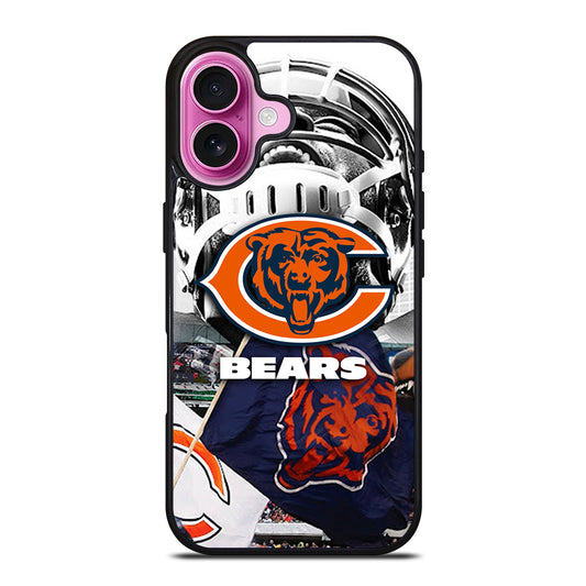 CHICAGO BEARS NFL ICON 3 iPhone 16 Plus Case Cover
