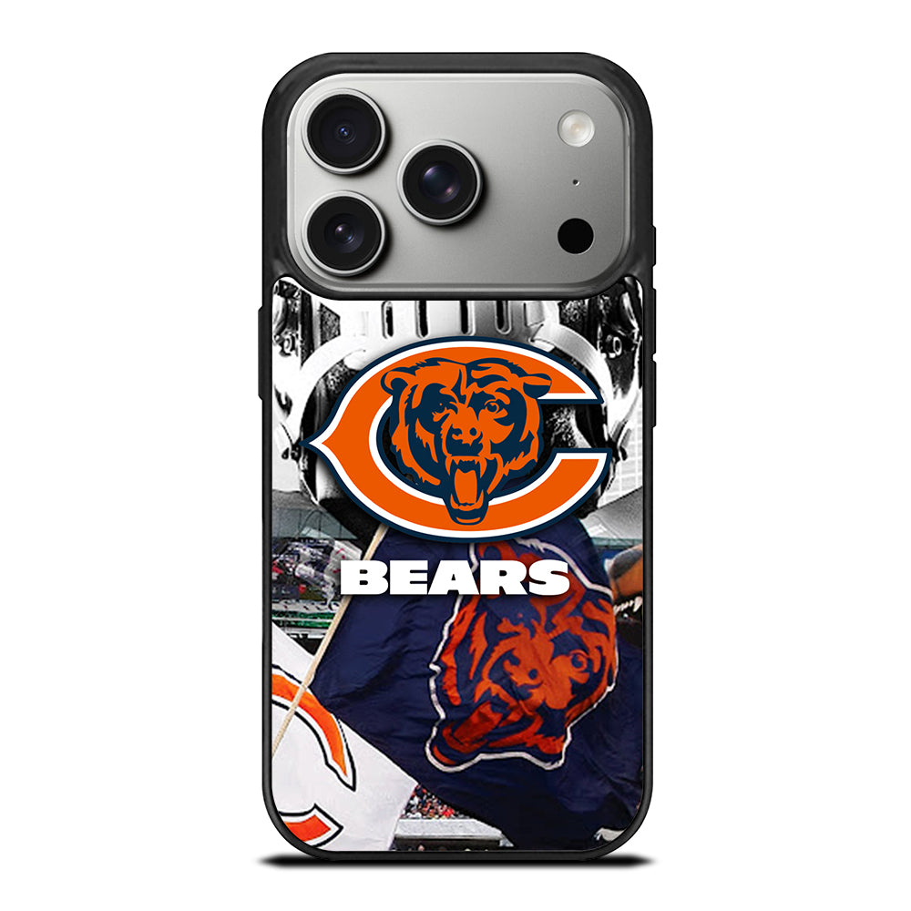 CHICAGO BEARS NFL ICON 3 iPhone 17 Pro Case Cover