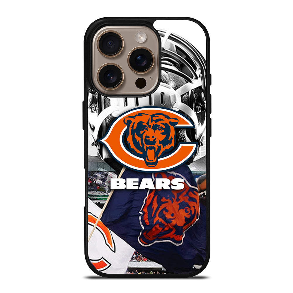 CHICAGO BEARS NFL ICON 3 iPhone 16 Pro Case Cover