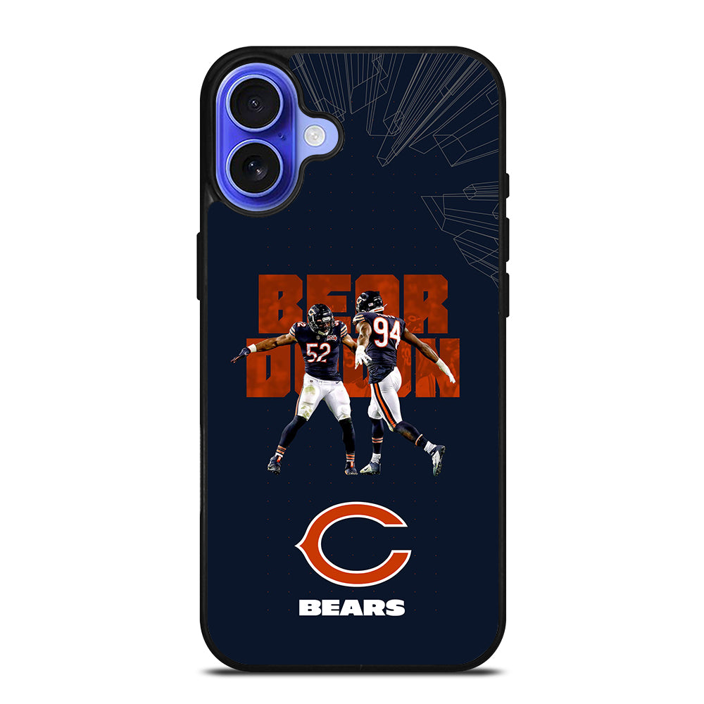 CHICAGO BEARS NFL LOGO 1 iPhone 16 Case Cover