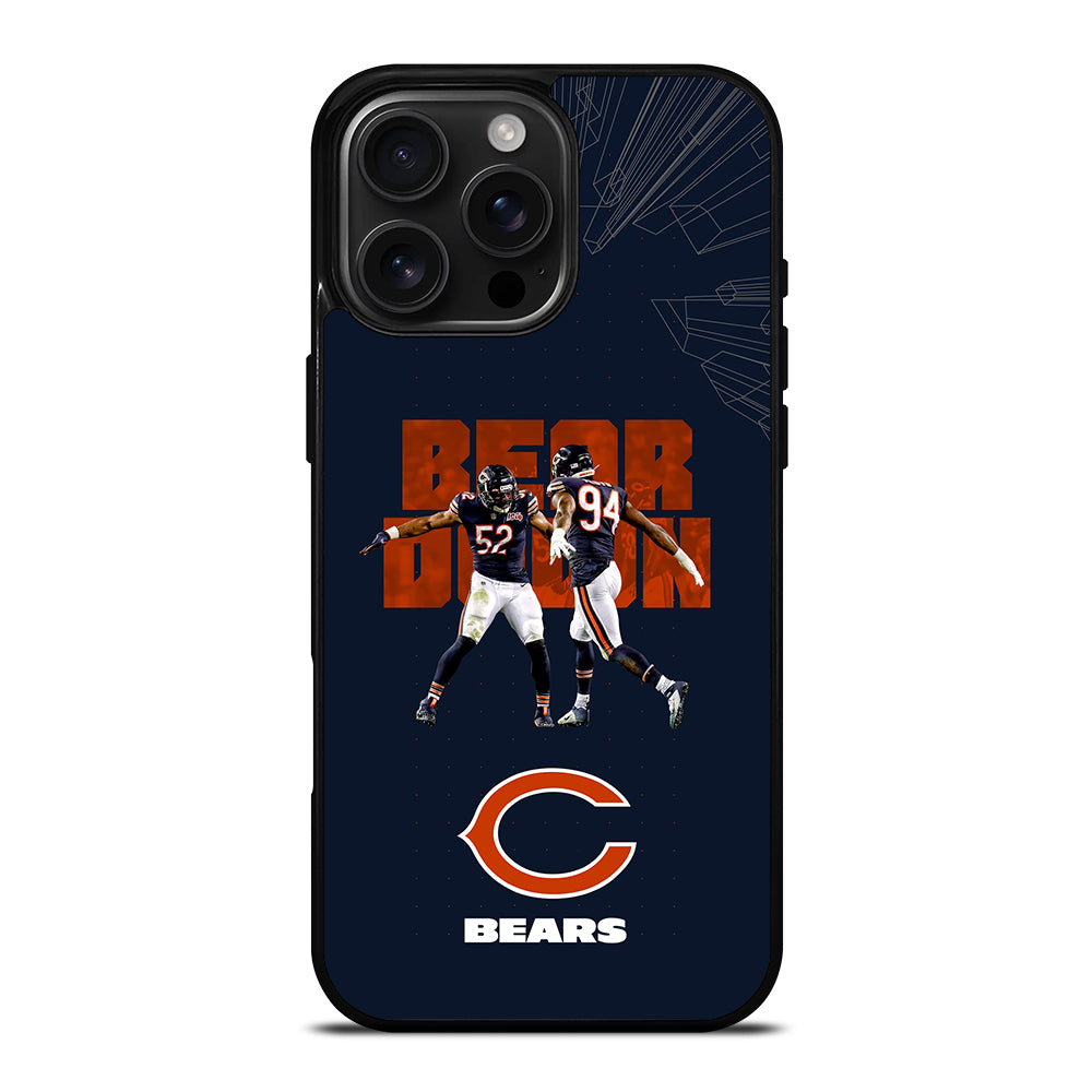 CHICAGO BEARS NFL LOGO 1 iPhone 16 Pro Max Case Cover