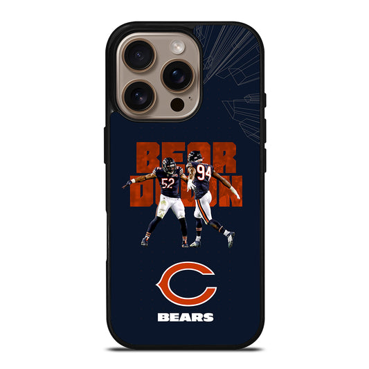 CHICAGO BEARS NFL LOGO 1 iPhone 16 Pro Case Cover