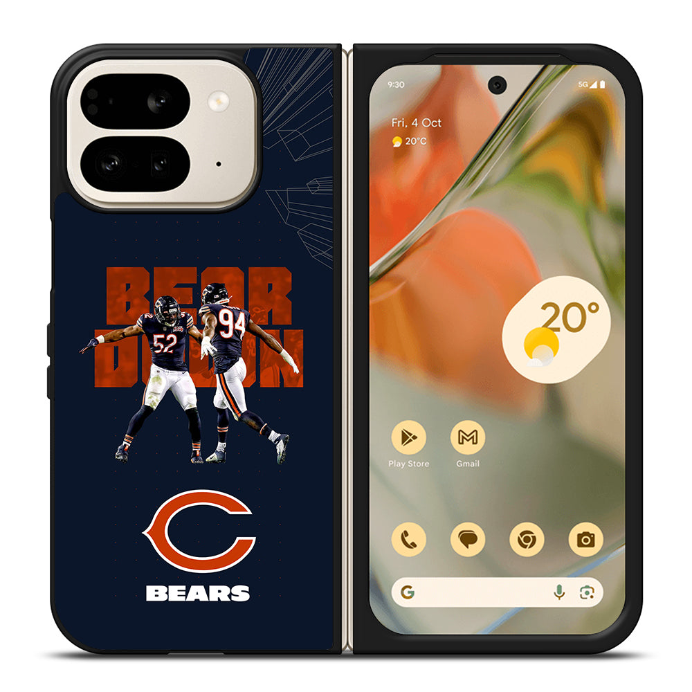 CHICAGO BEARS NFL LOGO 1 Google Pixel 9 Pro Fold Case Cover