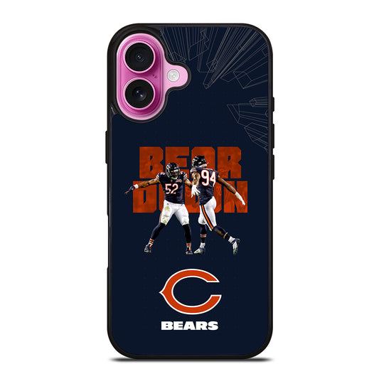 CHICAGO BEARS NFL LOGO 1 iPhone 16 Plus Case Cover