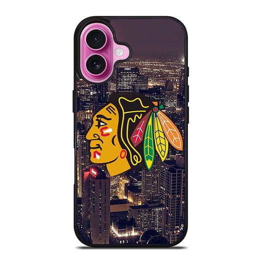 CHICAGO BLACKHAWKS CITY iPhone 16 Plus Case Cover