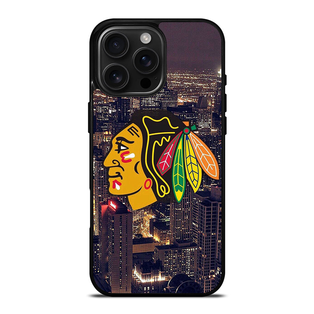 CHICAGO BLACKHAWKS CITY iPhone 16 Pro Max Case Cover