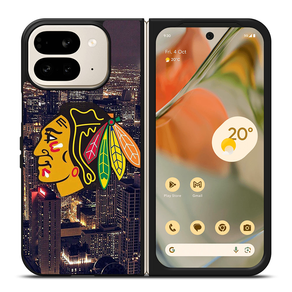 CHICAGO BLACKHAWKS CITY Google Pixel 9 Pro Fold Case Cover