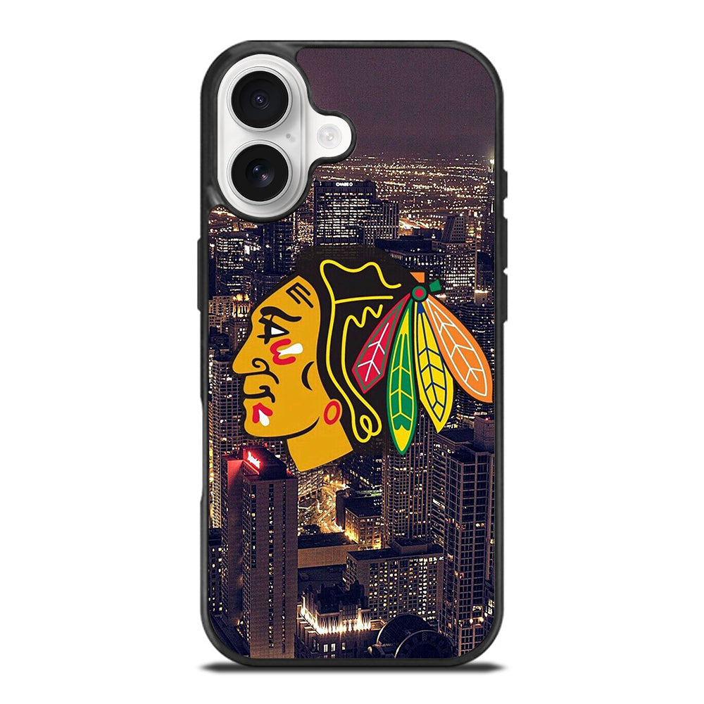 CHICAGO BLACKHAWKS CITY iPhone 17 Case Cover