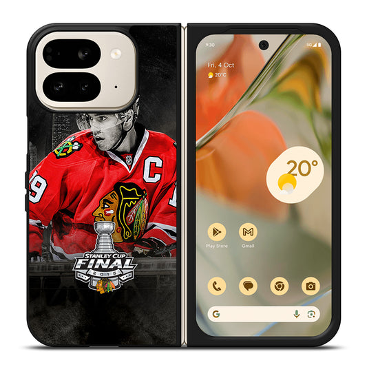 CHICAGO BLACKHAWKS NHL LOGO Google Pixel 9 Pro Fold Case Cover