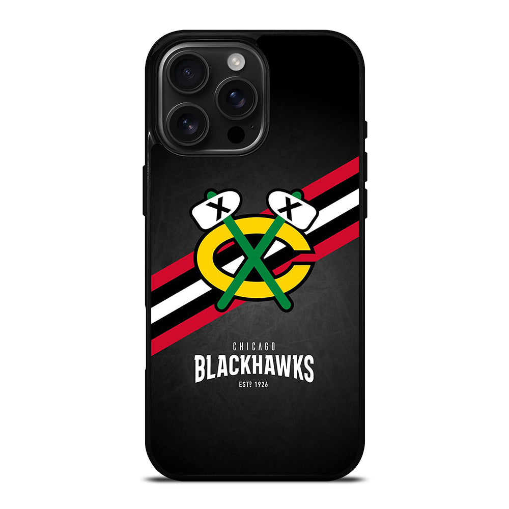 CHICAGO BLACKHAWKS NHL iPhone 16 Pro Max Case Cover