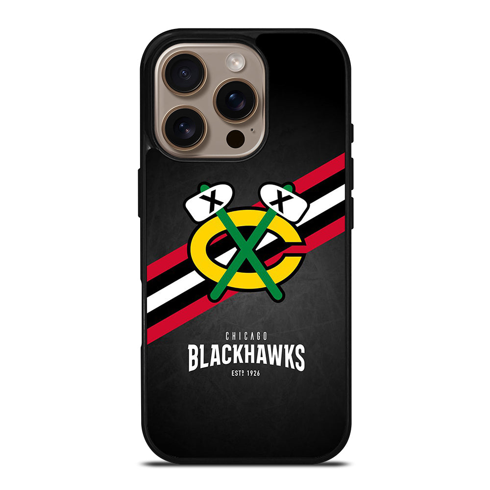 CHICAGO BLACKHAWKS NHL iPhone 16 Pro Case Cover