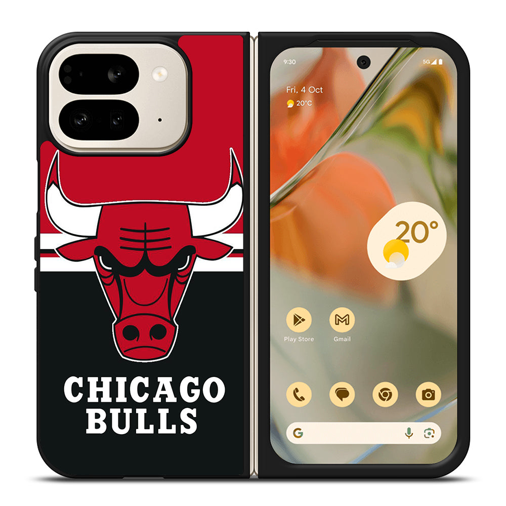 CHICAGO BULLS NBA TEAM 1 Google Pixel 9 Pro Fold Case Cover