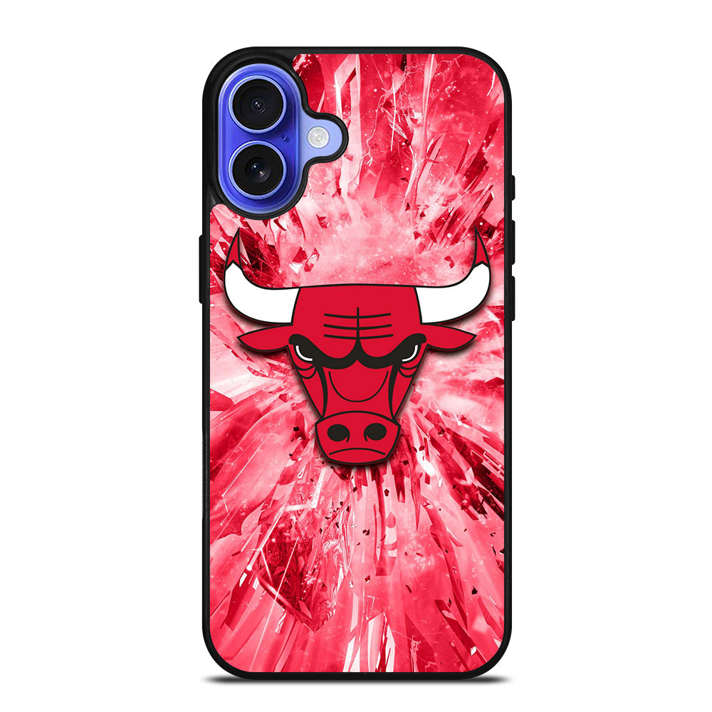 CHICAGO BULLS NBA TEAM 2 iPhone 16 Case Cover