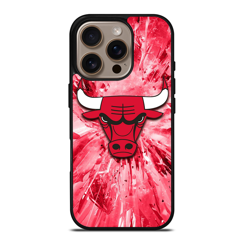 CHICAGO BULLS NBA TEAM 2 iPhone 16 Pro Case Cover