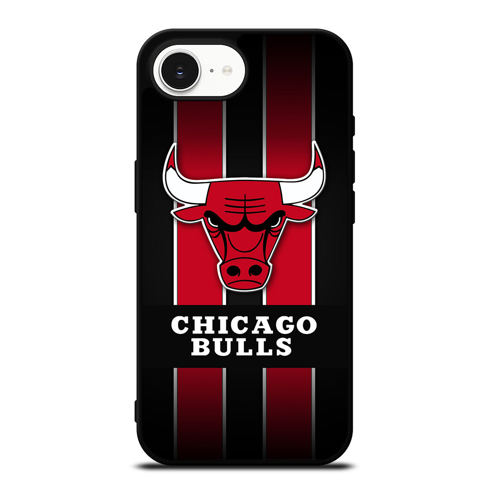 CHICAGO BULLS STRIPE LOGO iPhone 16e Case Cover