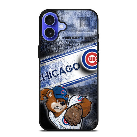 CHICAGO CUBS LOGO 3 iPhone 16 Case Cover