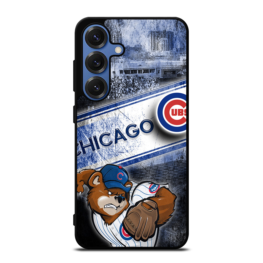 CHICAGO CUBS LOGO 3 Samsung Galaxy S25 Case Cover