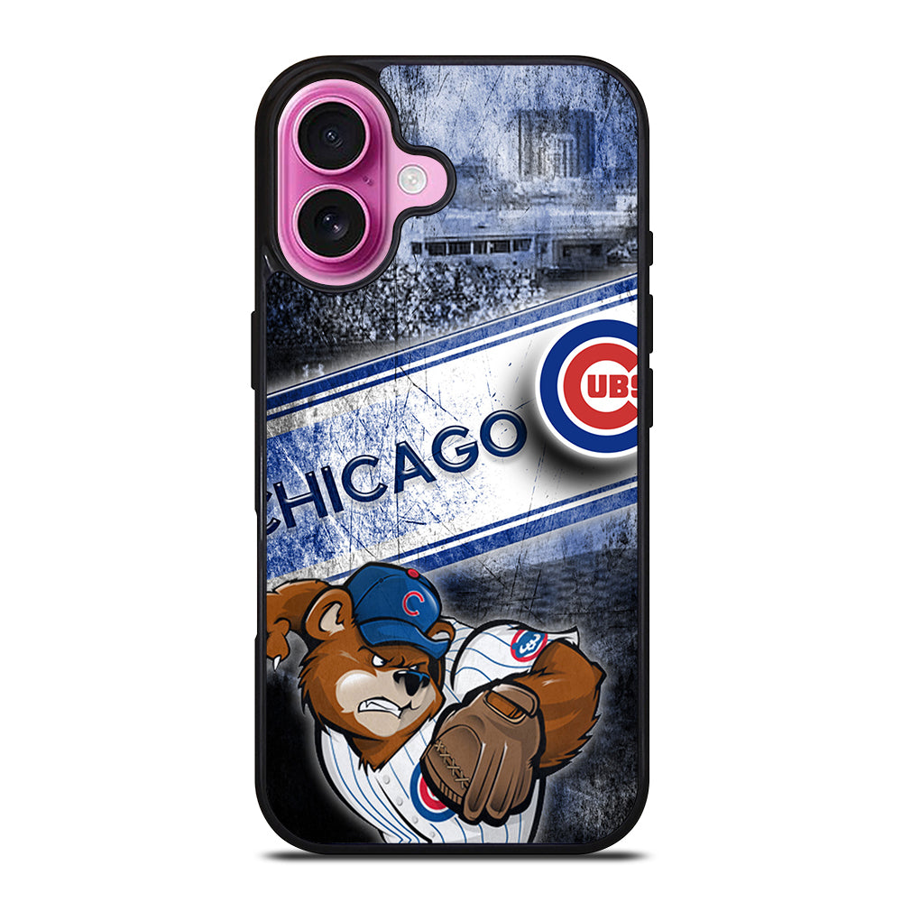 CHICAGO CUBS LOGO 3 iPhone 16 Plus Case Cover