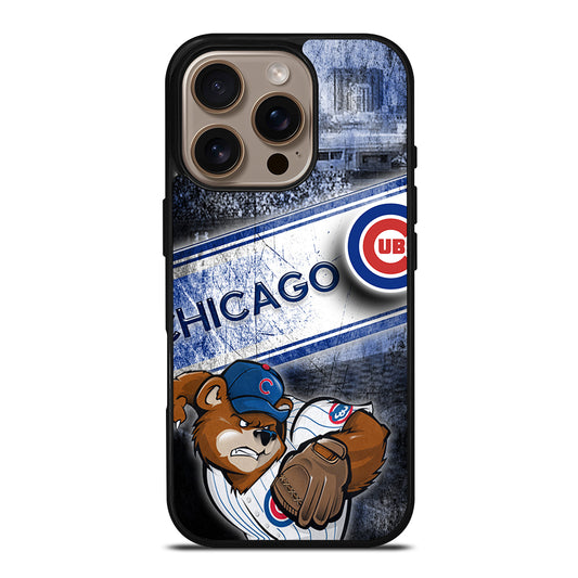 CHICAGO CUBS LOGO 3 iPhone 16 Pro Case Cover