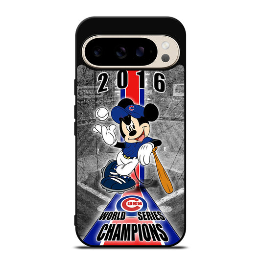 CHICAGO CUBS MICKEY MOUSE Google Pixel 9 Pro Case Cover