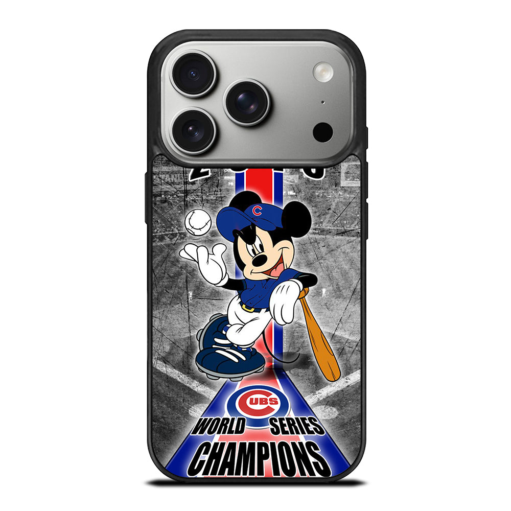 CHICAGO CUBS MICKEY MOUSE iPhone 17 Pro Case Cover