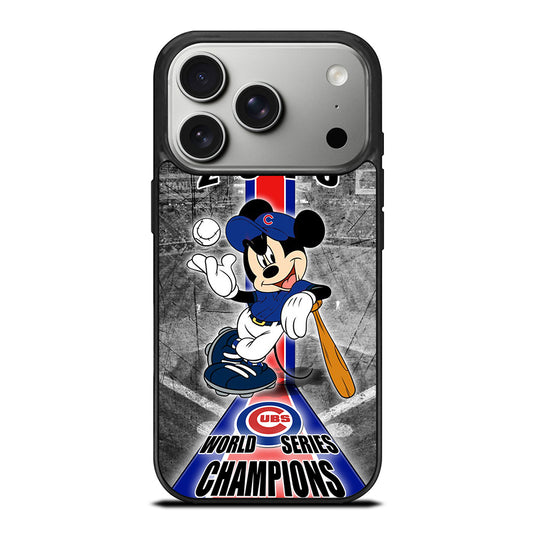 CHICAGO CUBS MICKEY MOUSE iPhone 17 Pro Case Cover