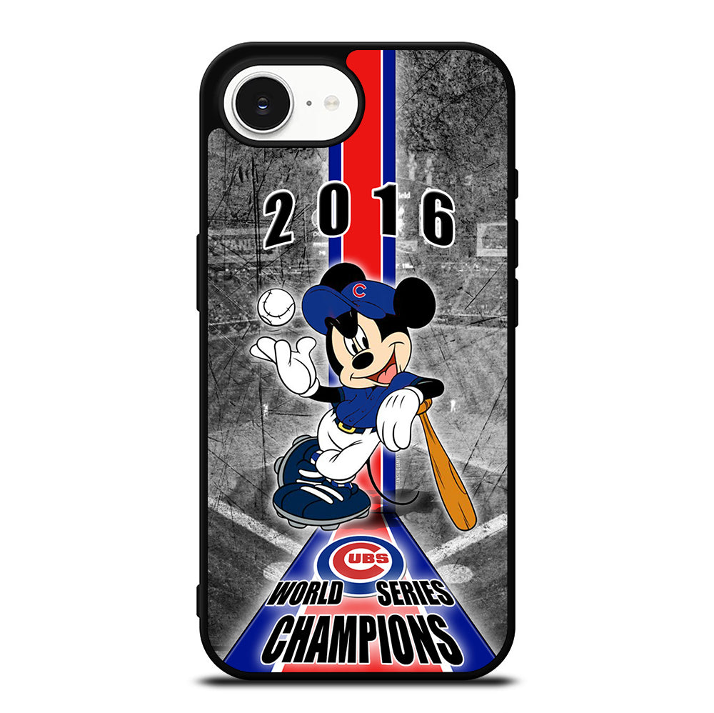 CHICAGO CUBS MICKEY MOUSE iPhone 16e Case Cover