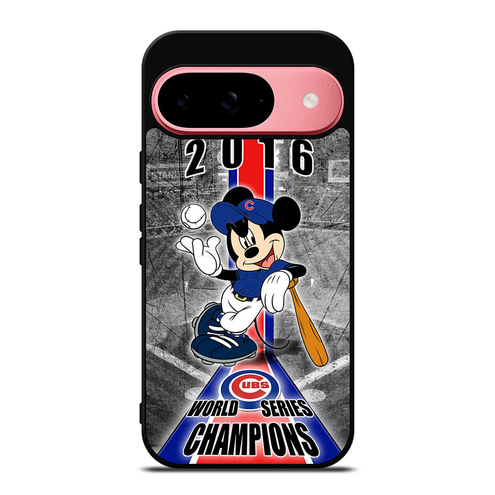 CHICAGO CUBS MICKEY MOUSE Google Pixel 9 Case Cover
