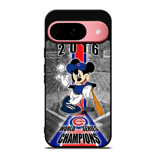 CHICAGO CUBS MICKEY MOUSE Google Pixel 9 Case Cover