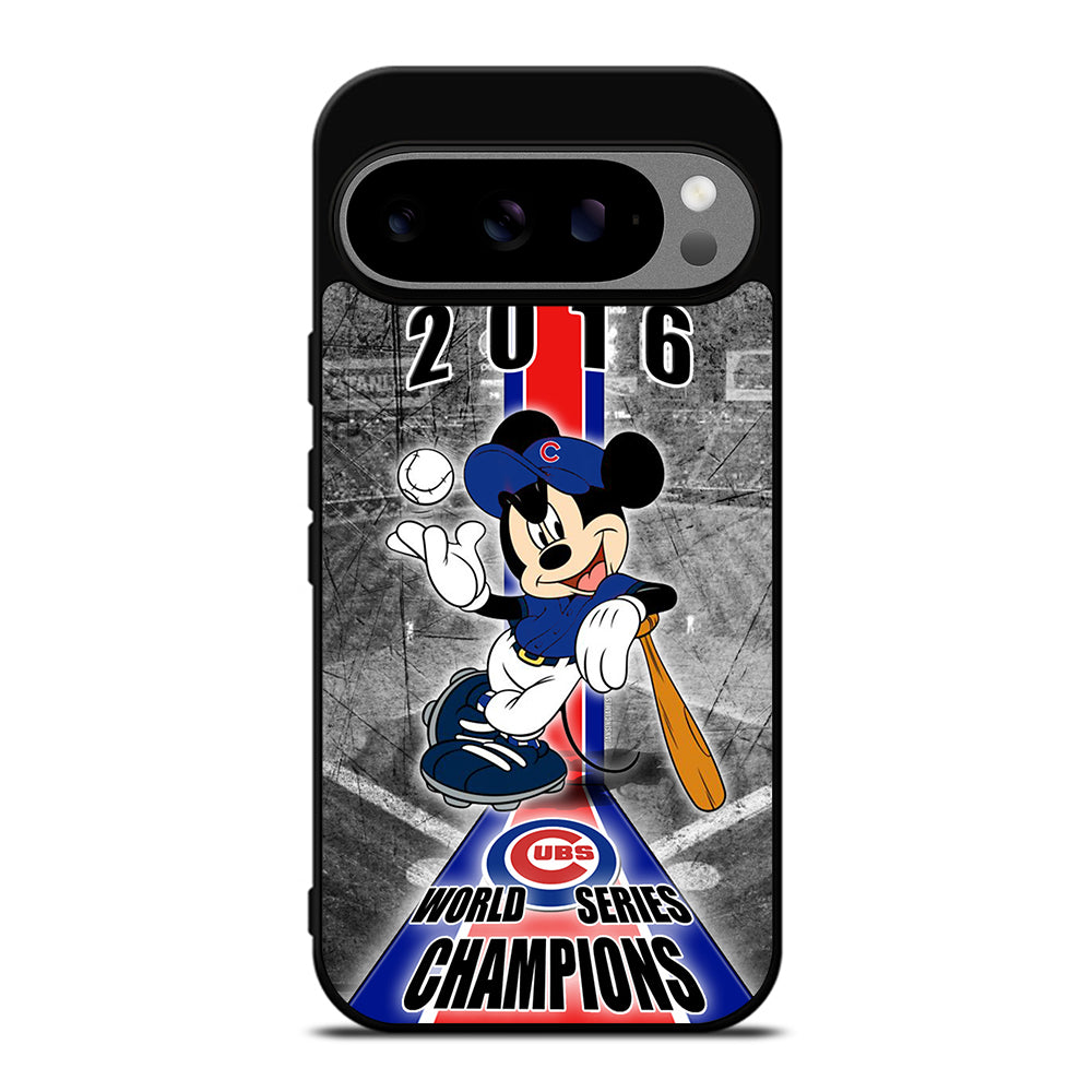 CHICAGO CUBS MICKEY MOUSE Google Pixel 9 Pro XL Case Cover