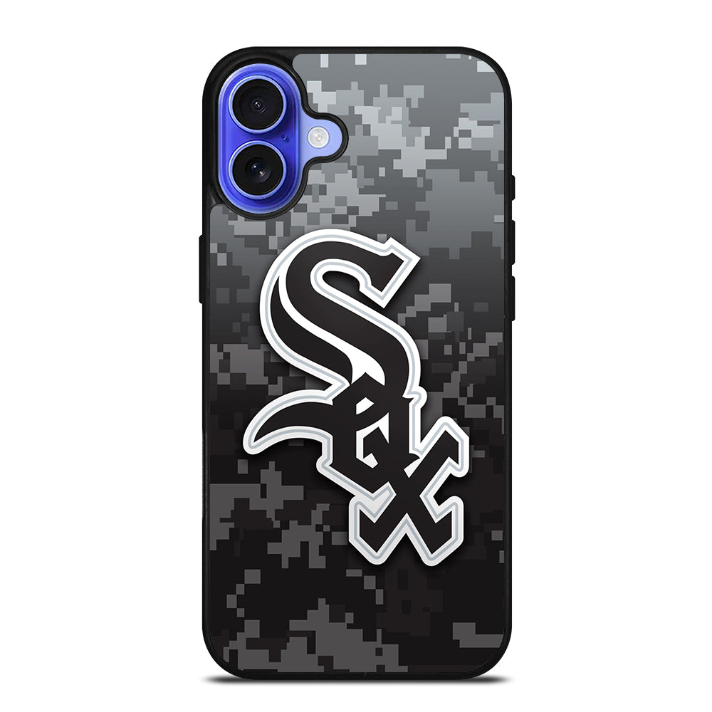 CHICAGO WHITE SOX CAMO iPhone 16 Case Cover