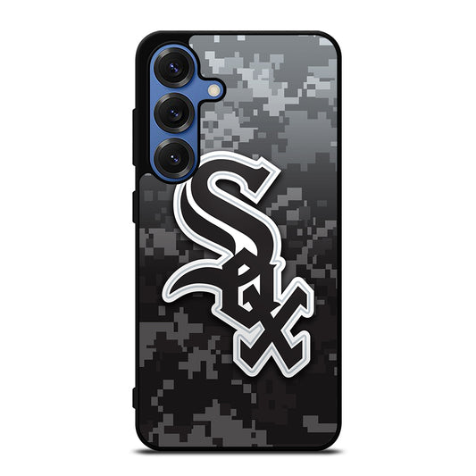 CHICAGO WHITE SOX CAMO Samsung Galaxy S25 Case Cover