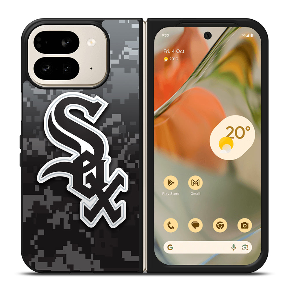 CHICAGO WHITE SOX CAMO Google Pixel 9 Pro Fold Case Cover