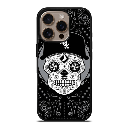 CHICAGO WHITE SOX SKULL LOGO iPhone 16 Pro Case Cover