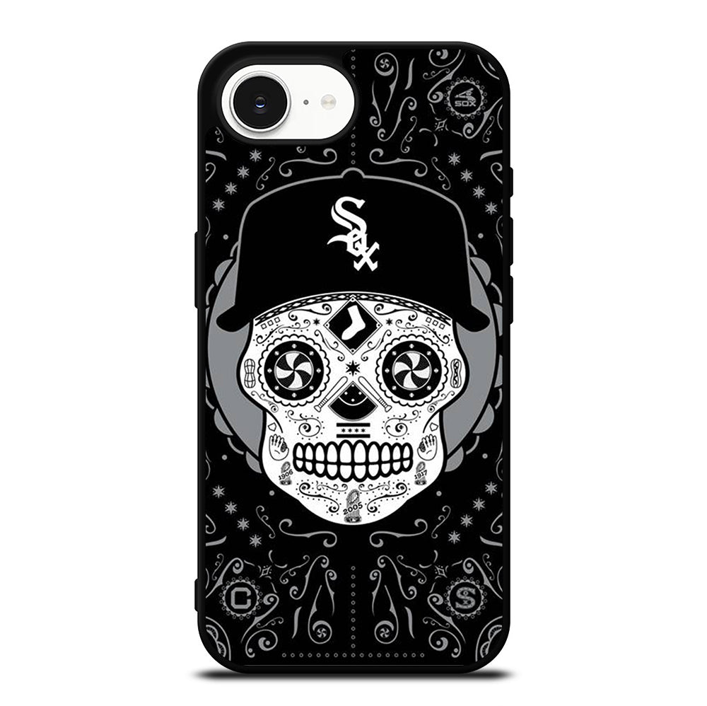 CHICAGO WHITE SOX SKULL LOGO iPhone 16e Case Cover