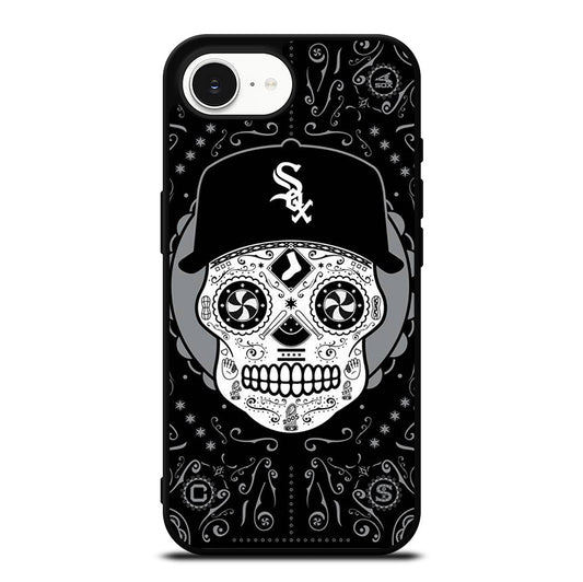 CHICAGO WHITE SOX SKULL LOGO iPhone 16e Case Cover
