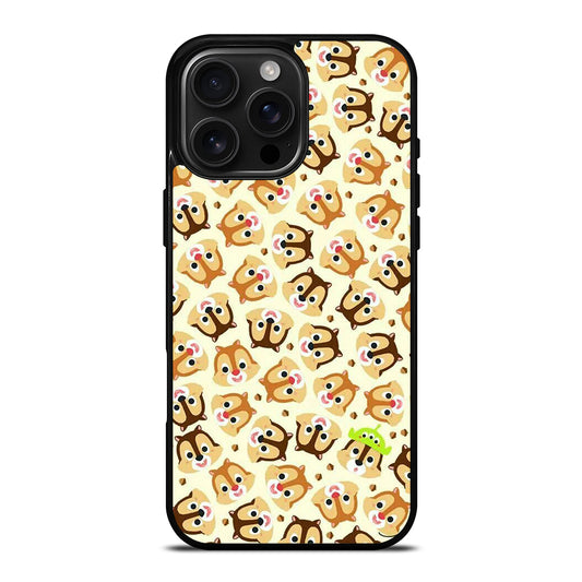 CHIP AND DALE PATTERN iPhone 16 Pro Max Case Cover