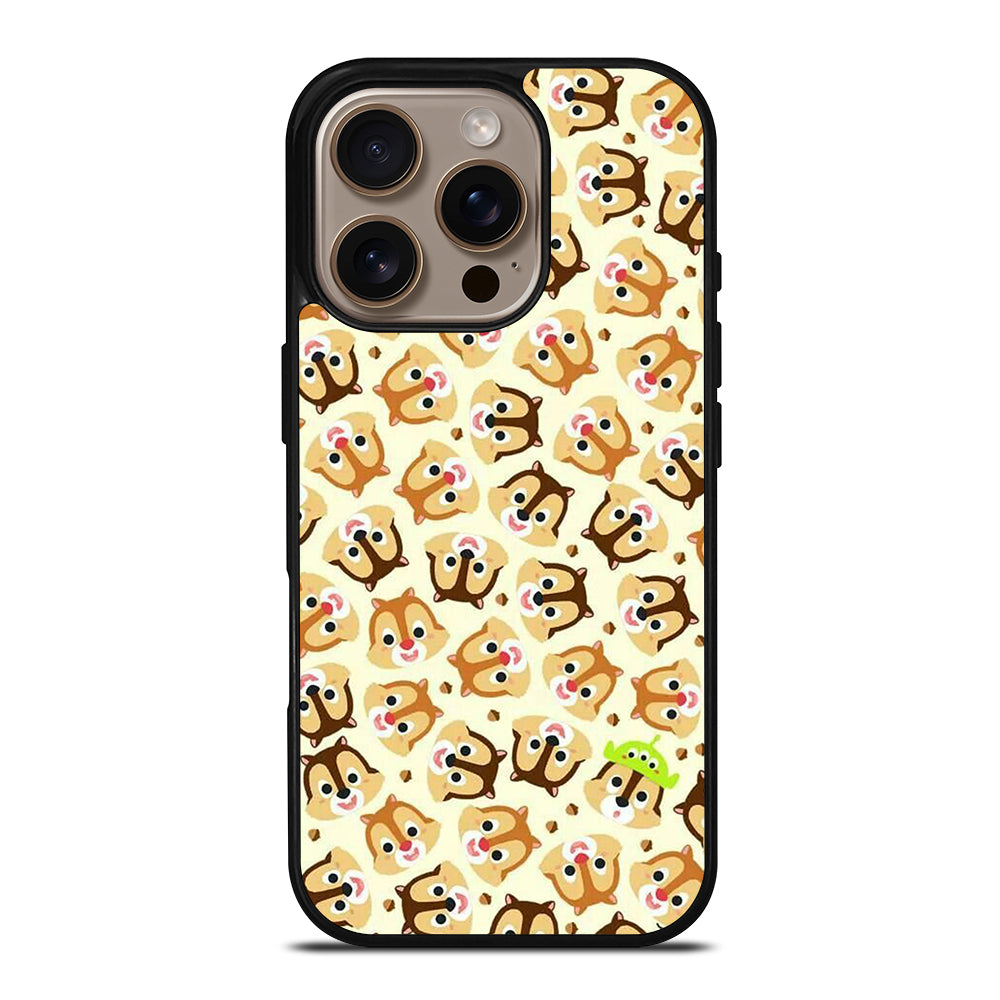 CHIP AND DALE PATTERN iPhone 16 Pro Case Cover