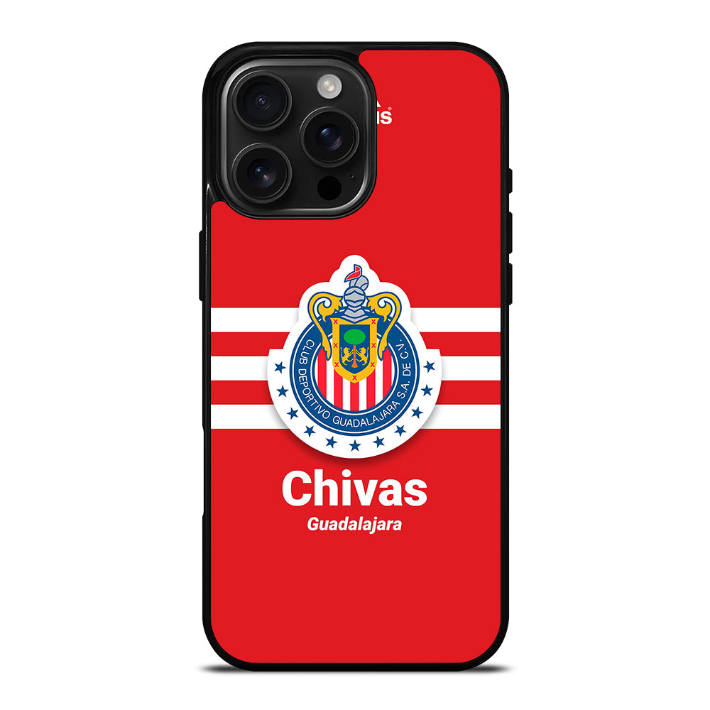 CHIVAS DE GUADALAJARA SOCCER 2 iPhone 16 Pro Max Case Cover