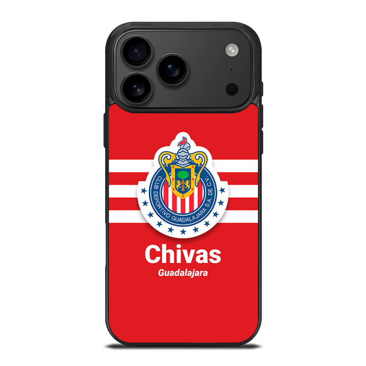 CHIVAS DE GUADALAJARA SOCCER 2 iPhone 17 Pro Max Case Cover