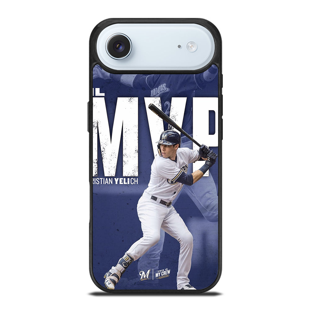 CHRISTIAN YELICH MILWAUKEE BREWERS FOOTBALL 2 iPhone Air Case Cover