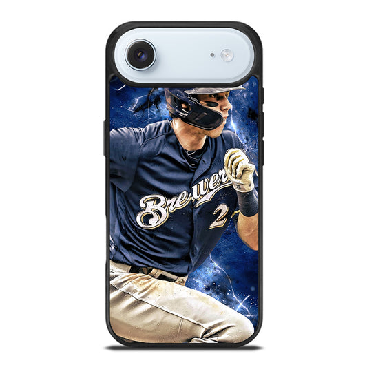 CHRISTIAN YELICH MILWAUKEE BREWERS FOOTBALL iPhone Air Case Cover